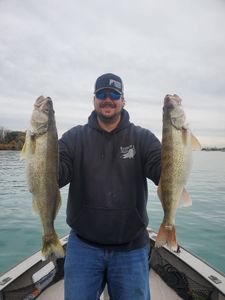 Walleye thrills on a perfect day in Detroit River