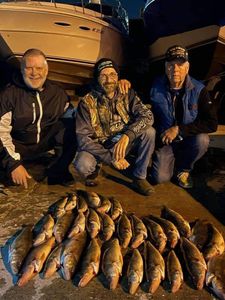 Captain Theron knows where the Walleye bite