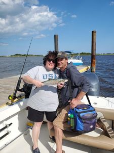 One fish, fishing in North Carolina