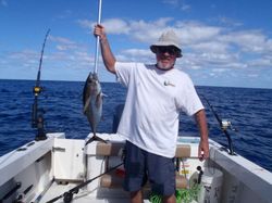 Blackfin tuna fish caught in Hampstead