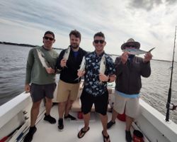 4 people fishing in NC