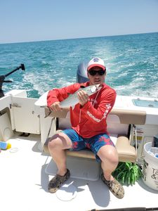 Angler fishing in North Carolina