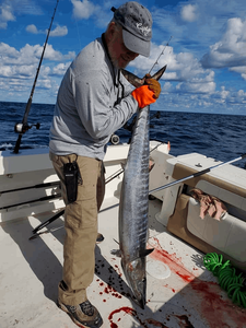 Wahoo fish caught in Hampstead