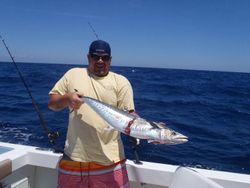 King Mackerel, a big fish caught while fishing in NC