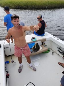 Picture of a Southern Flounder fish caught in North Carolina