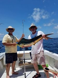 2 people fishing in NC