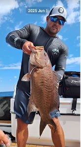 Angler enjoying a day of fishing at Melbourne Beach