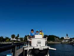 Three people fishing in FL