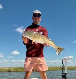 Angler fishing in Matagorda