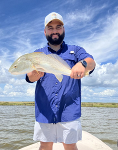 Single angler enjoying fishing in TX