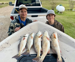 Four fish caught in Matagorda during fishing trip
