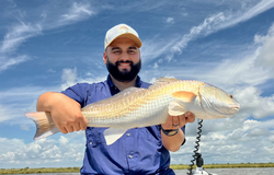 Redfish caught while fishing in TX