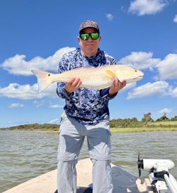 Redfish caught while fishing in Matagorda