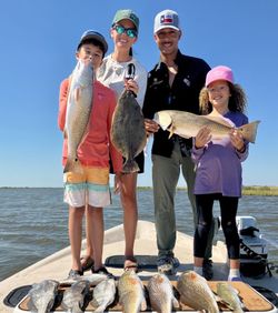 Redfish caught by 4 anglers in TX