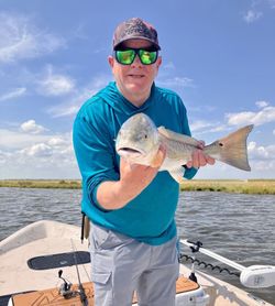Redfish caught while fishing in Matagorda, Texas