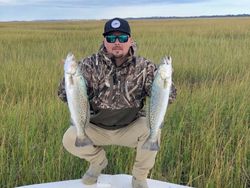 Hooked on trout fishing in Swansboro, NC