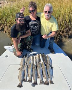 8 spotted weakfish caught at Cedar Point