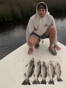 3 spotted weakfish caught at Cedar Point