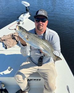 Fisherman with 1 fish caught in NC