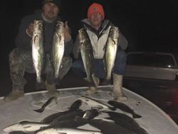 Four big fish caught at Cedar Point