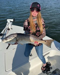 Redfish caught at Cedar Point