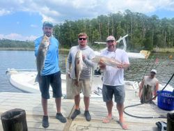 3 redfish caught in NC
