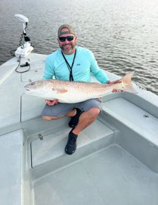 Redfish caught by angler at Cedar Point