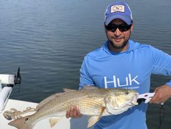 Redfish caught at Cedar Point