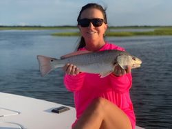 Redfish caught at Cedar Point