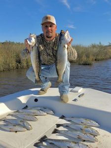 4 spotted weakfish caught at Cedar Point