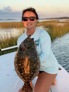 Summer Flounder caught fishing at Cedar Point