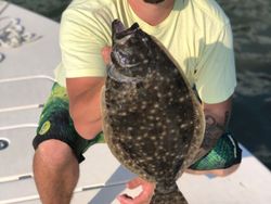 Summer Flounder caught while fishing in NC