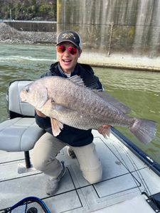 Angler with big fish in TN