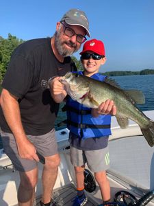 Largemouth Bass caught while fishing in Cumming
