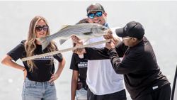 Striped bass caught in Cumming