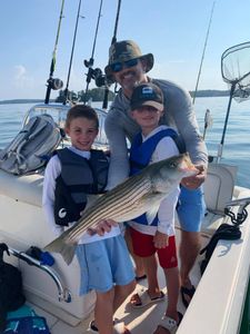 Striped bass caught in Cumming