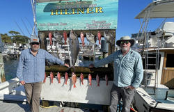 Two anglers fishing in Destin, Florida