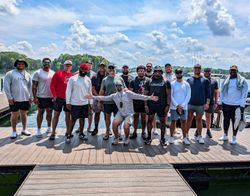 Group of 17 people fishing in Gainesville