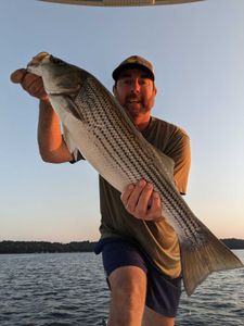 The thrill of the first bite on Lake Lanier