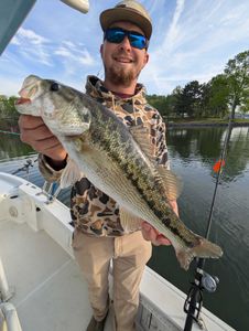 Angler holding a 24-inch fish in GA