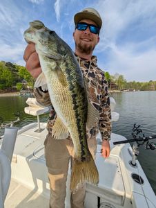 One person fishing in GA