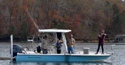 Trolling for trophy fish in Lake Lanier’s depths