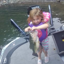 A single person fishing in OR with their fishing rod