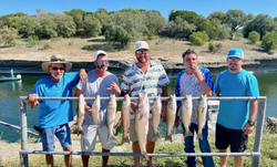 6 fishing rods and reels, TX location
