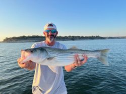 A striped bass caught in Clifton