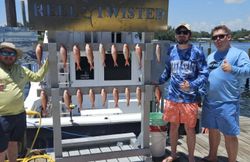 3 people fishing in Panama City