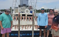 Four people fishing in FL
