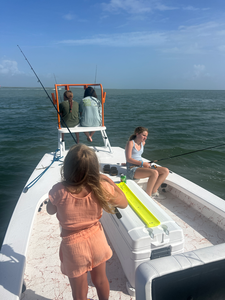 Battling the waves and chasing the big ones on a partly cloudy day with strong storms possible.