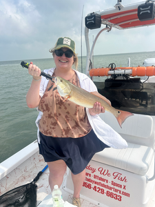 Peaceful day on the water with a good catch.