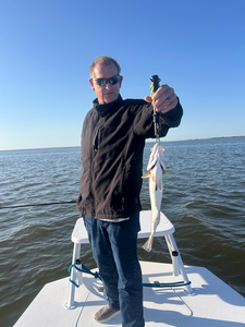 Peaceful day on the water, reeling in some good ones.